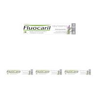 Fluocaril Natur'essence Pasta Dentífrica Anticaries Blanqueante Previene la caries, 96% ingredientes origen natural, Romero y bicarbonato de sodio 75 ml (Paquete de 4)