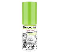 Fluocaril Spray Bucal 15 ml con aroma a menta para un aliento fresco y duradero
