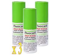Fluocaril Spray Buccal Refresca el aliento - Lote de 3 aerosoles de 15 ml
