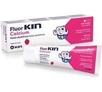 Fluor Kin Pasta Dental Infantil ~ Para Niños, con Sabor a Fresa 75 ml Calcio + Flúor