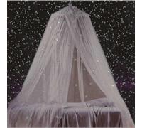 Fluorescent Stars Bed Canopy Glow In The Dark, Great Gift for Kids Boys Girls Daughter Bed Canopy for Bed - JA