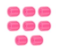 Fluorescent Tire Valve Caps - Glowing Tyre Valves Caps | Glow In The Dark Valves Stem Cap | 8 Piece Universal 0.3 Inch Glowing Valve Stem Cap For Car SUVs Trucks Motorcycles Motorbikes Bicycles