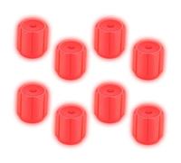 Fluorescent Tire Valve Caps - Glowing Tyre Valves Caps | Glow In The Dark Valves Stem Cap | 8 Piece Universal 0.3 Inch Glowing Valve Stem Cap For Car SUVs Trucks Motorcycles Motorbikes Bicycles