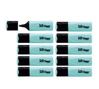 Fluorescente Plus TEXT LINER Pastel Azul Caja 10 unidades