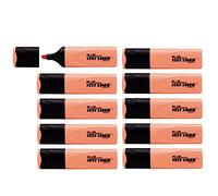 Fluorescente Plus TEXT LINER Pastel Naranja Caja 10 unidades