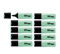 Fluorescente Plus TEXT LINER Pastel Verde Caja 10 unidades