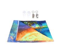 Fluorescente UV Blacklight Landscape Tapestry Decorative Wall Hanging para la Sala de Estar de Dormitorio Ambiente Espeluznante (230x180cm / 91x71in)