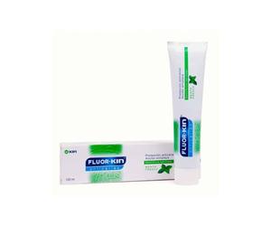 Fluorkin Anticaries Pasta Dental Menta 125 Ml - Previene la Formación de Caries y Proporciona un Aliento Fresco