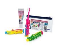 CEPILLO KIN INFANTIL VIAJE + PASTA 25 ML