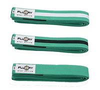 FLUORY Cinturón BJJ para niños, cinturones brasileños Jiu Jitsu hechos de 100% algodón