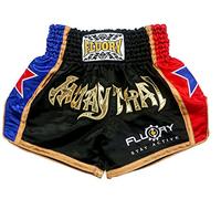 FLUORY - Pantalones cortos para artes marciales mixtas, kickboxing, lucha en jaula o Muay Thai, ropa deportiva para entrenamiento, Hombre, 2mtsf08-negro, XL