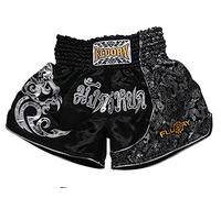 FLUORY - Pantalones cortos para artes marciales mixtas, kickboxing, lucha en jaula o Muay Thai, ropa deportiva para entrenamiento