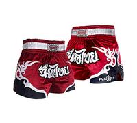 FLUORY - Pantalones cortos para artes marciales mixtas, kickboxing, lucha en jaula o Muay Thai, ropa deportiva para entrenamiento, Medium