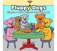 Fluppy Dogs: Simple & Cute Animal Coloring Book