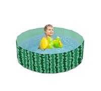 Flur Piscina rígida para niños, 120 x 30 cm, de PVC, diseño de Frutas con Fondo Antideslizante, Segura y fácil de Montar para Exteriores