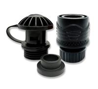Flush-M Kit de descarga de conexión rápida fueraborda para Suzuki con junta de cubierta, conexión rápida - Compatible con todos los motores Suzuki de 25HP - 350HP - Nailon relleno de vidrio resistente