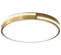 Flush Mount Ceiling Lamp Industrial Gold Ceiling Light Fixture Round Gold Mount Pendant Light Ultra-Thin Chandelier,Pendant Ceiling Light
