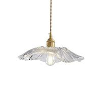 Flush Mount Ceiling Lighting Fixtures,Creative Personality Leaf-Shaped Glass Pendant Lamp,Nordic Retro Style Chandelier,Tea Room Coffee House Kitchen Decoration Hanging Light