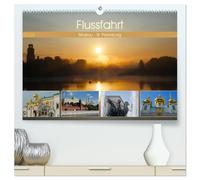 Flussfahrt Moskau - St. Petersburg (hochwertiger Premium Wandkalender 2026 DIN A2 quer), Kunstdruck in Hochglanz: Einmalige Flussreise von Moskau nach ... auf Wasserstraßen, Flüssen und Seen