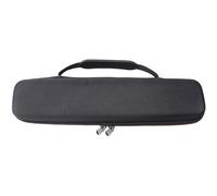 Flute Case Cover, Recorder Storage Box, 13.98x3.54x2.56 Inches, Hard Carrying Case for Soprano Descant, Zippered Music Instrument Storage Pouch, Protective, Multicolor