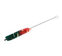 Flute Cleaning Bristle Brush - Instrument Maintenance Tool for Care | Flexible Nylon Bristles with Ergonomic Handle, Dirt, Ideal for Professional 9.41x0.63 in