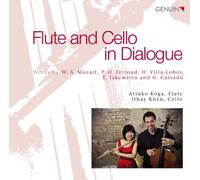 Flûte et Violoncelle en dialogue. Mozart, Villa-Lobos, Takemitsu Koga, Khen.