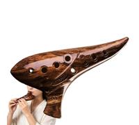 Flute for Beginners - 12-Hole Portable Professional Resin Wind Instrument