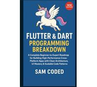 Flutter & Dart Programming Breakdown: A Complete Beginner-to-Expert Roadmap for Building High-Performance Cross-Platform Apps with Clean Architecture, UI Mastery & Scalable Code Patterns