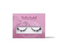 FlutterHabit Bestie - Extensiones de pestañas, 2 juegos de extensiones de pestañas de hasta 10 días de duración, calidad profesional para un aspecto natural sin pegam