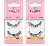 Fluttery Light pre-glued 117 EYLURE (Paquete de 2)