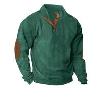 FlutVolt Sudadera clásica de punto con cuello en V para hombre, sudadera de manga larga para exteriores, suéter deportivo de invierno, camisa de manga larga para exteriores, suéteres de Navidad, 03