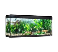 Acuario Roma Led Bluetooth para peces color Negro