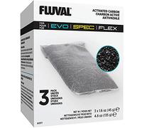 Fluval Carbón para Acuarios Flex y Spec, 3 Unidades