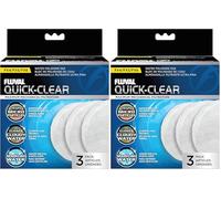 Fluval Carga Foamex Fx5 Temporal 3 Unidades (Paquete de 2)