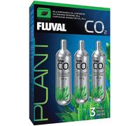 Fluval Recambio para Sistema Presurizado de CO2 88 - Paquete de 3 Unidades x 80 gr - Total: 240 gr