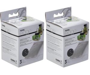 Fluval Edge Carbón 3 pcs x 45 g (Paquete de 2)
