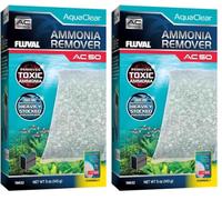 Fluval Eliminador de Amoniaco para Filtro Mochila para Acuario AquaClear AC50, 1 pc (Paquete de 2)