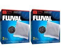 Fluval Esponja para la Filtración Mecánica con Carbón Activo para Filtro C3 (Paquete de 2)