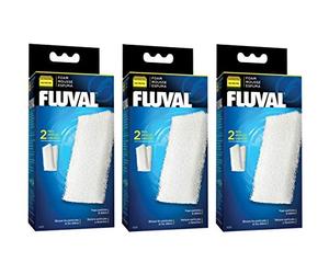 Fluval Paquete de 3 Bloques de Espuma de Filtro, 104/105, 2 Bloques Cada uno