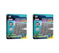 Fluval Zeo-Carbón para Filtro Mochila para Acuario AquaClear AC20/AC30, 3 pc (Paquete de 2)