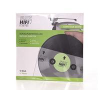 FLUX-Hifi Fundas Interiores para Discos de Vinilo (12 Unidades)