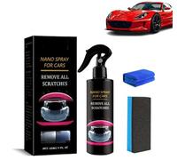 Fluxfade Nano Car Spray, Instant Invisible Scratch Remover, Quick Repair Nano Spray, Quick Paint Restoration, Long-Lasting Protection, All Cars (B)