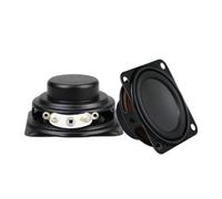 Fluxioxtna 2 altavoces portátiles de 1.5 pulgadas, altavoces de rango completo, altavoces estéreo de 4 ohmios, 3 W, altavoz de woofer para cine en casa