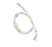 Fluxioxtna Abalorio artístico de cerámica para perro, tejido a mano, regalo para jóvenes creadores de tendencias y amantes del arte, cómodo de llevar, talla única, como se describe