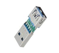 Fluxioxtna Adaptador de conector USB 3.0 macho a hembra para una fácil conexión y extensión de cable de datos en múltiples dispositivos