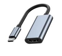 Fluxioxtna Adaptador USB C a HDTV de durabilidad compatible con resolución 4K 2K 1080P para negocios, viajes, entretenimiento en casa, procesador de amplia aplicación