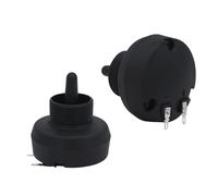 Fluxioxtna Altavoces piezoeléctricos de alta frecuencia, bocina de bocina, altavoces portátiles, bocina de dispersión ancha, accesorios de tweeter