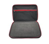 Fluxioxtna Bolsa de almacenamiento de viaje para cámaras deportivas con tela de lona duradera y cierres de cremallera seguros, multicolor