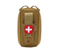 Fluxioxtna Bolsa de almacenamiento multifuncional para medicamentos, práctica bolsa de almacenamiento terapéutico emergente para suministros organizados para el cuidado de la salud, Color barro