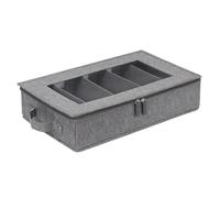 Fluxioxtna Bolsas plegables de utilidad clínica, bandas elásticas, diseño de doble cremallera, soporte esencial para enfermería, estetoscopios, múltiples bolsillos, bolsa de accesorios de enfermería